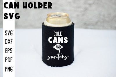Can Holder SVG | Can Cooler SVG | Can Koozie Designs | Can Koozie Sublimation SVG Fly Design 