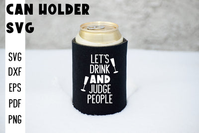 Can Holder SVG | Can Cooler SVG | Can Koozie Designs | Can Koozie Sublimation SVG Fly Design 
