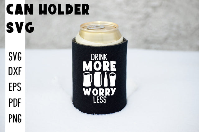 Can Holder SVG | Can Cooler SVG | Can Koozie Designs | Can Koozie Sublimation SVG Fly Design 