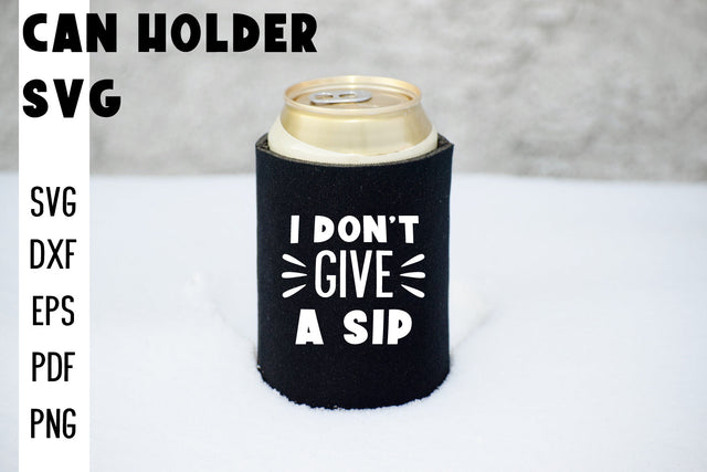 Can Holder SVG | Can Cooler SVG | Can Koozie Designs | Can Koozie Sublimation SVG Fly Design 