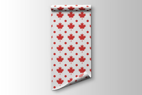 Canada Day Digital Paper Bundle. Canadian Maple Seamless Pattern Digital Pattern LaBelezoka 