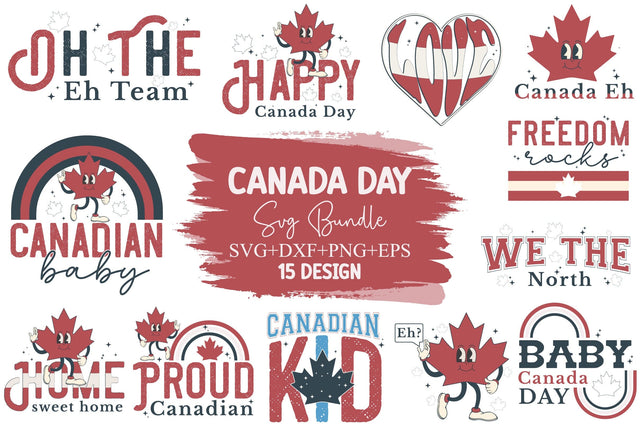 Canada Day Svg Bundle SVG Rupkotha 