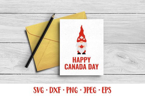 Canada Day SVG. Canadian gnome SVG LaBelezoka 