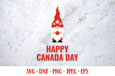 Canada Day SVG. Canadian gnome SVG LaBelezoka 