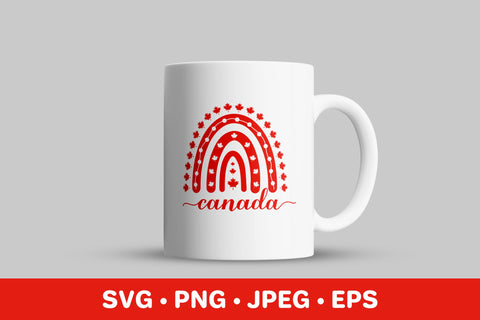 Canada Day SVG. Canadian rainbow SVG LaBelezoka 