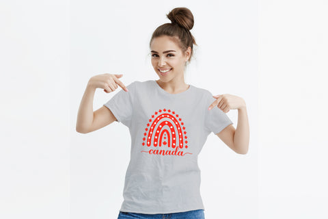Canada Day SVG. Canadian rainbow SVG LaBelezoka 