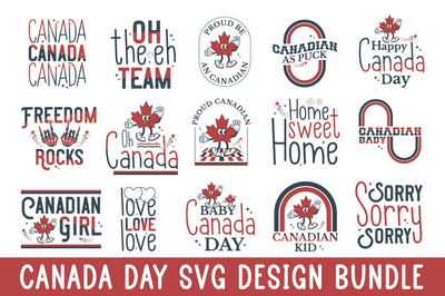 Canada Day Svg Design Bundle SVG Rupkotha 
