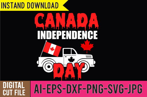 Canada Independence Day SVG Cut File SVG BlackCatsMedia 