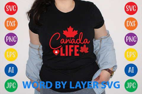 Canada Life, Canada Day SVG Design SVG Rafiqul20606 
