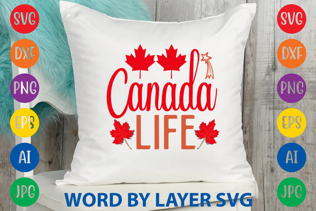 Canada Life, Canada Day SVG Design SVG Rafiqul20606 