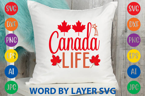 Canada Life, Canada Day SVG Design SVG Rafiqul20606 