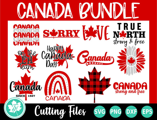 Canada SVG Bundle | Canada Day SVG SVG TrueNorthImagesCA 