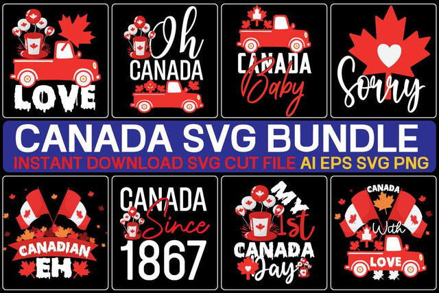 Canada Svg Bundle SVG designmaster24 