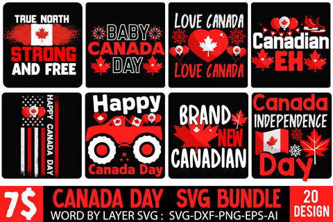 #Canada SVG Bundle,20 Canada SVG Bundle,Canada Sublimation Bundle, Canada SVG Cut File, Canada SVG Quotes Bundle, Canada Clipart Bundle SVG BlackCatsMedia 