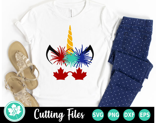 Canada SVG | Canada Day SVG | Unicorn SVG SVG TrueNorthImagesCA 