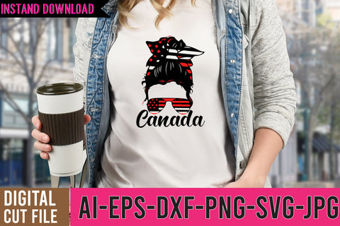 Canada SVG Design ,Canada SVG Bundle , Canada SVG Bundle Quotes SVG BlackCatsMedia 