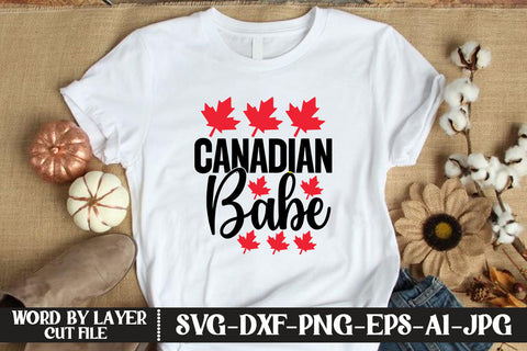 Canadian Babe SVG CUT FILE SVG MStudio 