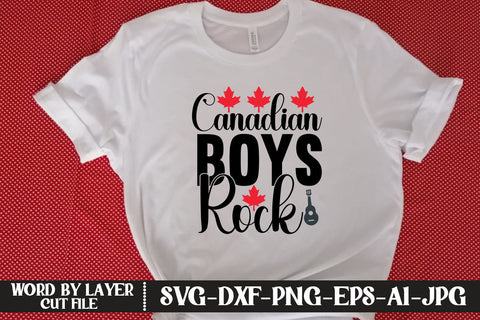 Canadian Boys Rock SVG CUT FILE SVG MStudio 