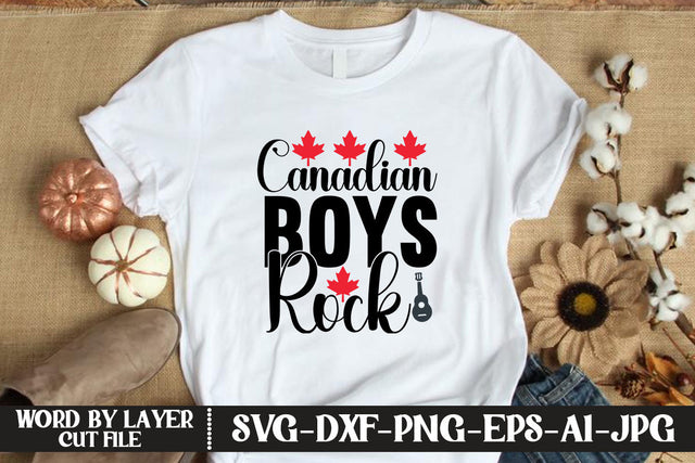 Canadian Boys Rock SVG CUT FILE SVG MStudio 