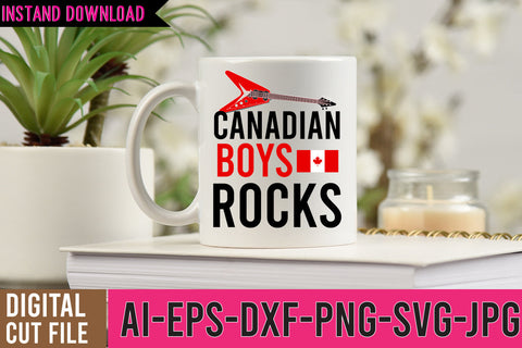 Canadian Boys Rocks SVG Design SVG BlackCatsMedia 