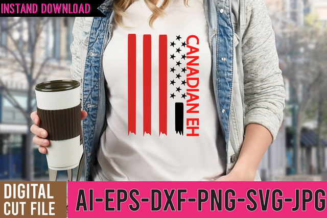 Canadian Eh SVG Cut File SVG BlackCatsMedia 