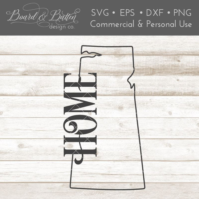 Canadian Province Outline "Home" SVG File Saskatchewan SK SVG Board & Batten Design Co 