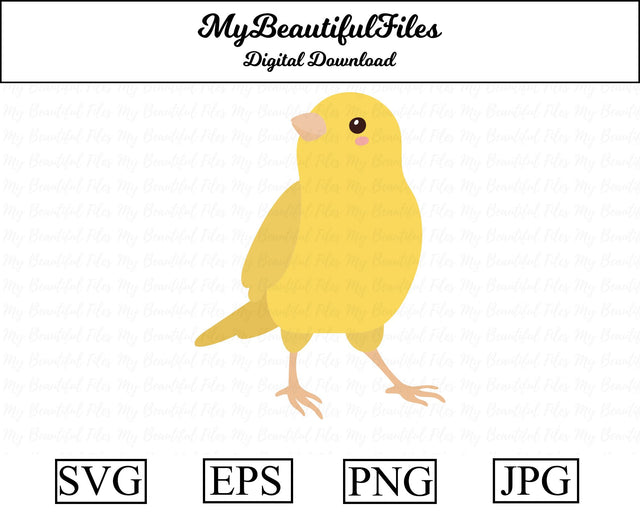 Canary - Animal SVG MyBeautifulFiles 