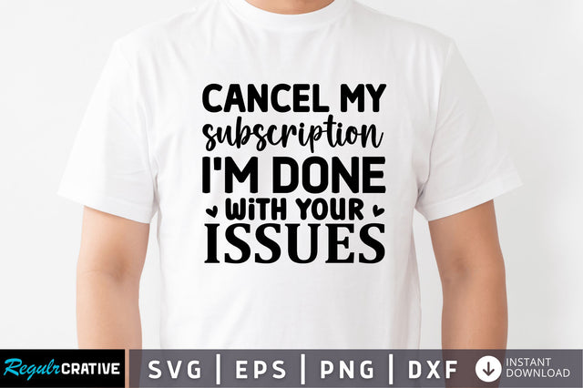 Cancel my subscription SVG SVG Regulrcrative 