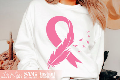 CANCER AWARENESS RIBBON | svg SVG Partypantaloons 