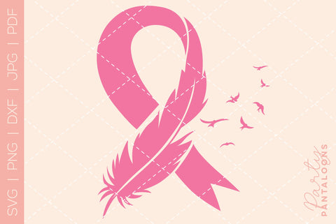 CANCER AWARENESS RIBBON | svg SVG Partypantaloons 