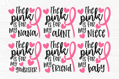 Cancer Awareness SVG, Breast Cancer Svg, Png, Dxf SVG TonisArtStudio 