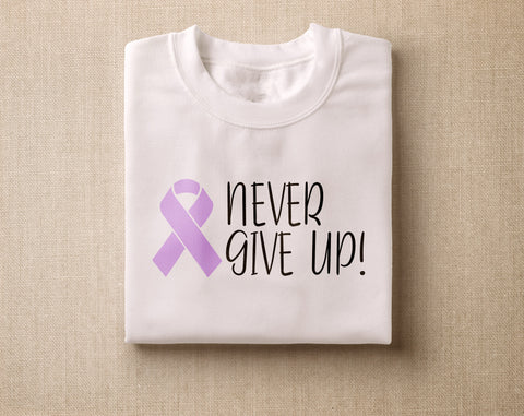 Cancer Awareness SVG Bundle, 22 Designs, Lavender Cancer Ribbon SVG, Fight Cancer SVG Cut Files SVG HappyDesignStudio 