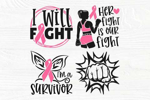 Cancer Awareness SVG Bundle, Breast Cancer Svg Png SVG TonisArtStudio 