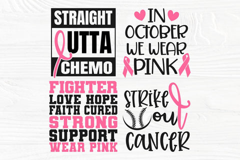 Cancer Awareness SVG Bundle, Breast Cancer Svg Png SVG TonisArtStudio 