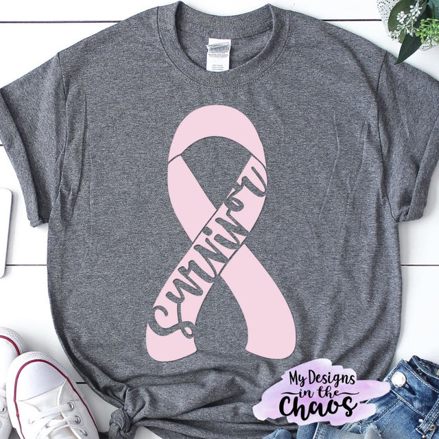 Cancer Awareness SVG Design | Survivor Cutting File SVG My Designs in the Chaos 