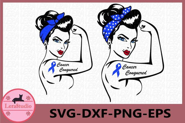 Cancer Conquered Svg SVG Lerastudio 