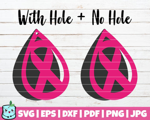 Cancer Earrings SVG MintyMarshmallows 