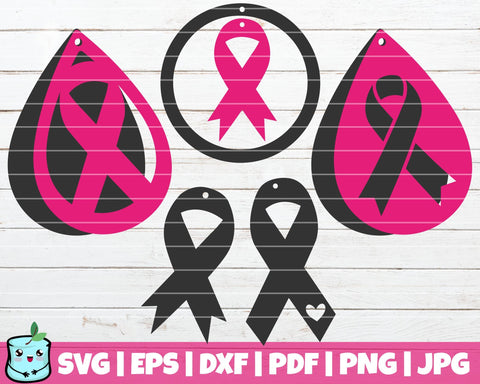 Cancer Earrings SVG MintyMarshmallows 