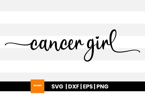 Cancer girl star sign svg quote SVG Maumo Designs 