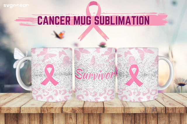 Cancer Mug Wrap | PNG Bundle | Mug Wrap Sublimation SvgOcean 