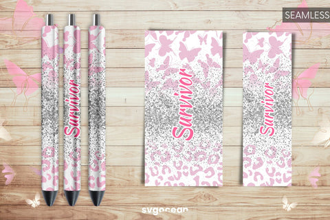 Cancer Pen Wrap | Cancer Awareness Sublimation Sublimation SvgOcean 
