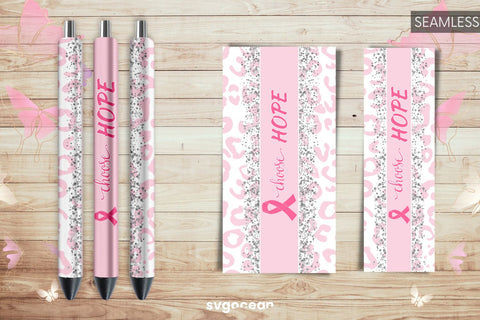 Cancer Pen Wrap | Cancer Awareness Sublimation Sublimation SvgOcean 