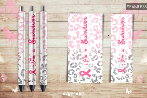 Cancer Pen Wrap | Cancer Awareness Sublimation Sublimation SvgOcean 