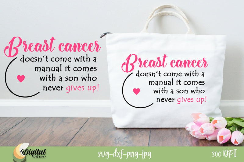 Cancer Support SVG. Pink SVG. Breast Сancer Quotes SVG. SVG Evgenyia Guschina 