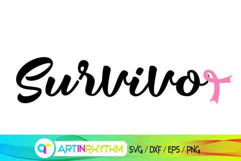 cancer svg bundle, pink ribbon SVG Artinrhythm shop 