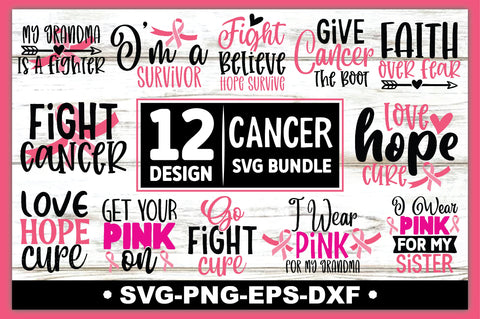 Cancer SVG Bundle SVG Ariyan 