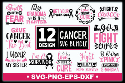 Cancer SVG Bundle SVG Ariyan 