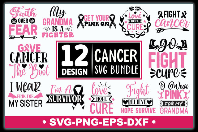 Cancer SVG Bundle SVG Ariyan 