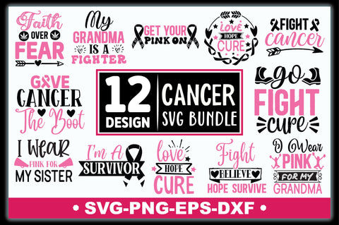 Cancer SVG Bundle SVG Ariyan 