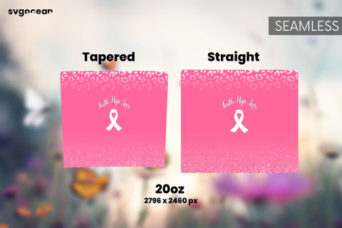 Cancer Tumbler Sublimation | PNG Bundle | Tumbler 20oz Sublimation SvgOcean 